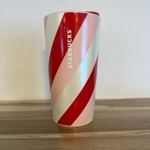 Starbucks Candy Cane 2022 Holiday Ceramic Tumblr